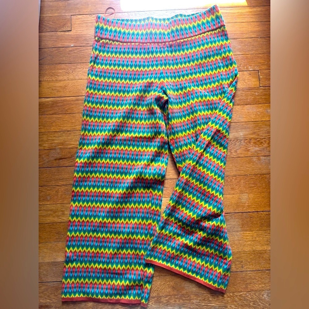 King Louie NWT Knit Set Colorful Chevron L - Picture 4 of 5